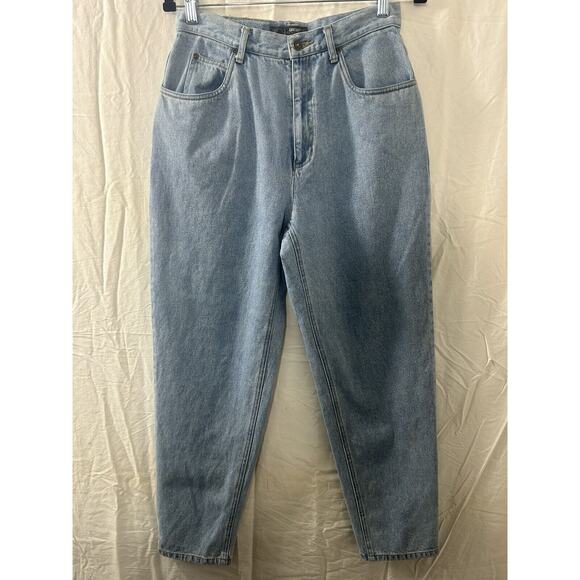 Liz Claiborne Denim - Vintage Liz Wear Classic Fit Mom Jeans Womens 12P (28X27) Blue Denim Medium Wash
